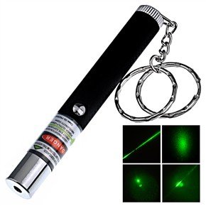 200mw Mini green laser with Carrying Keychain most powerful mini 532nm laser use 10440 battery